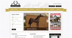 Desktop Screenshot of horseconnector.com
