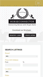 Mobile Screenshot of horseconnector.com